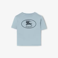 Knight Stamp Cotton T-shirt