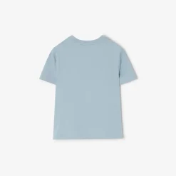 Knight Stamp Cotton T-shirt