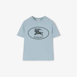 Knight Stamp Cotton T-shirt