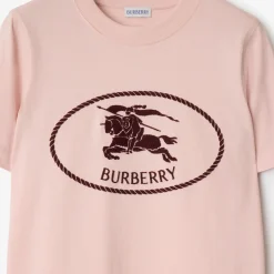 Knight Stamp Cotton T-shirt