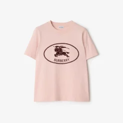 Knight Stamp Cotton T-shirt