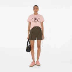 Knight Stamp Cotton T-shirt