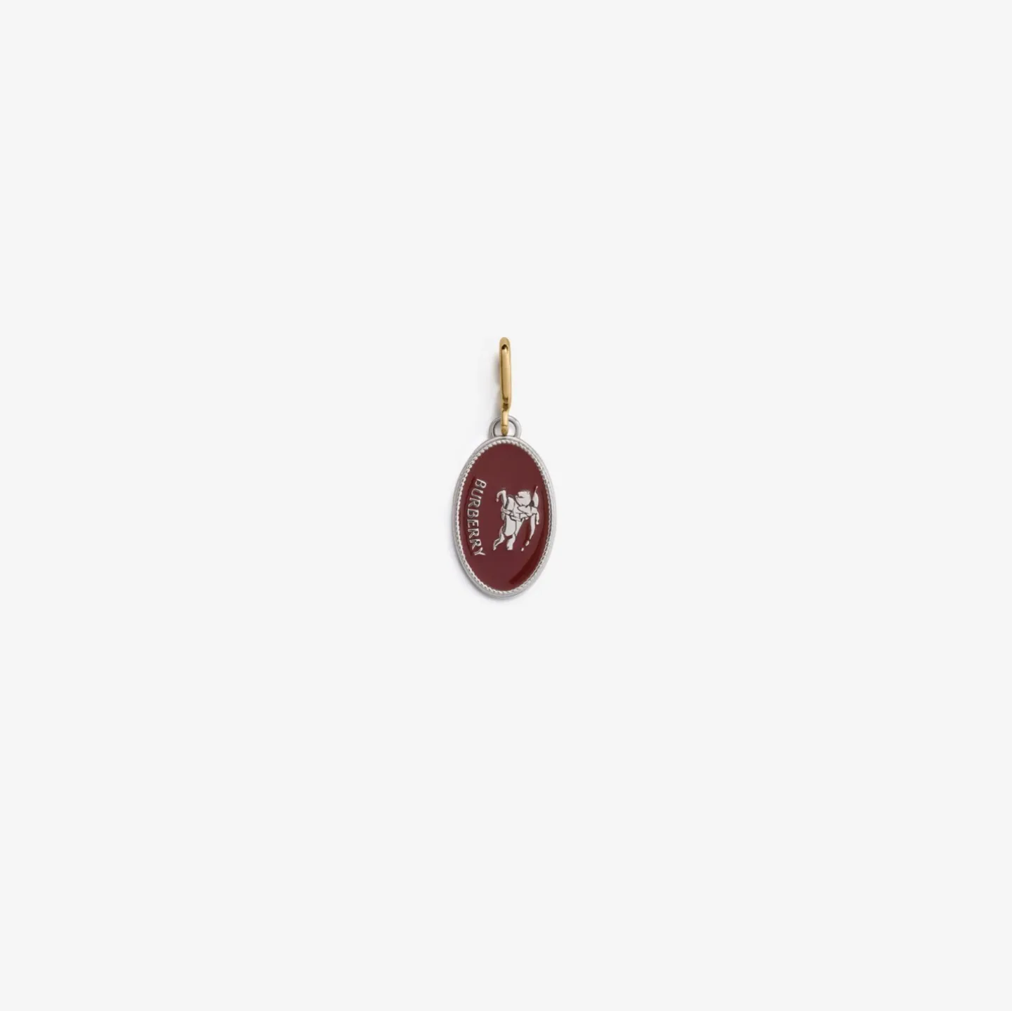 Knight Stamp Enamel Charm