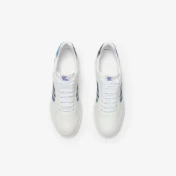 Leather and Check Terrace Sneakers​
