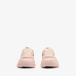 Leather and Check Terrace Sneakers​