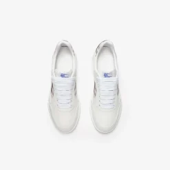 Leather and Check Terrace Sneakers