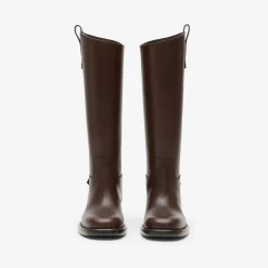 Leather Cavalier Boots