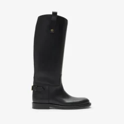 Leather Cavalier Boots