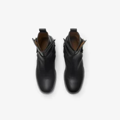 Leather Ledger Jodphur Boots