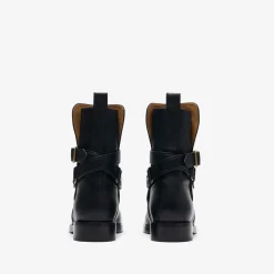 Leather Ledger Jodphur Boots