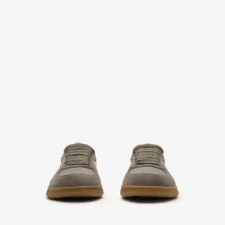Leather, Suede and Check Terrace Sneakers​
