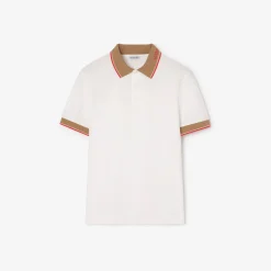 Logo Collar Cotton Polo Shirt