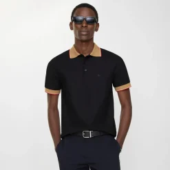 Logo Collar Cotton Polo Shirt