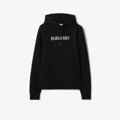 Logo Cotton Hoodie