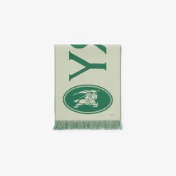 Logo Wool Scarf