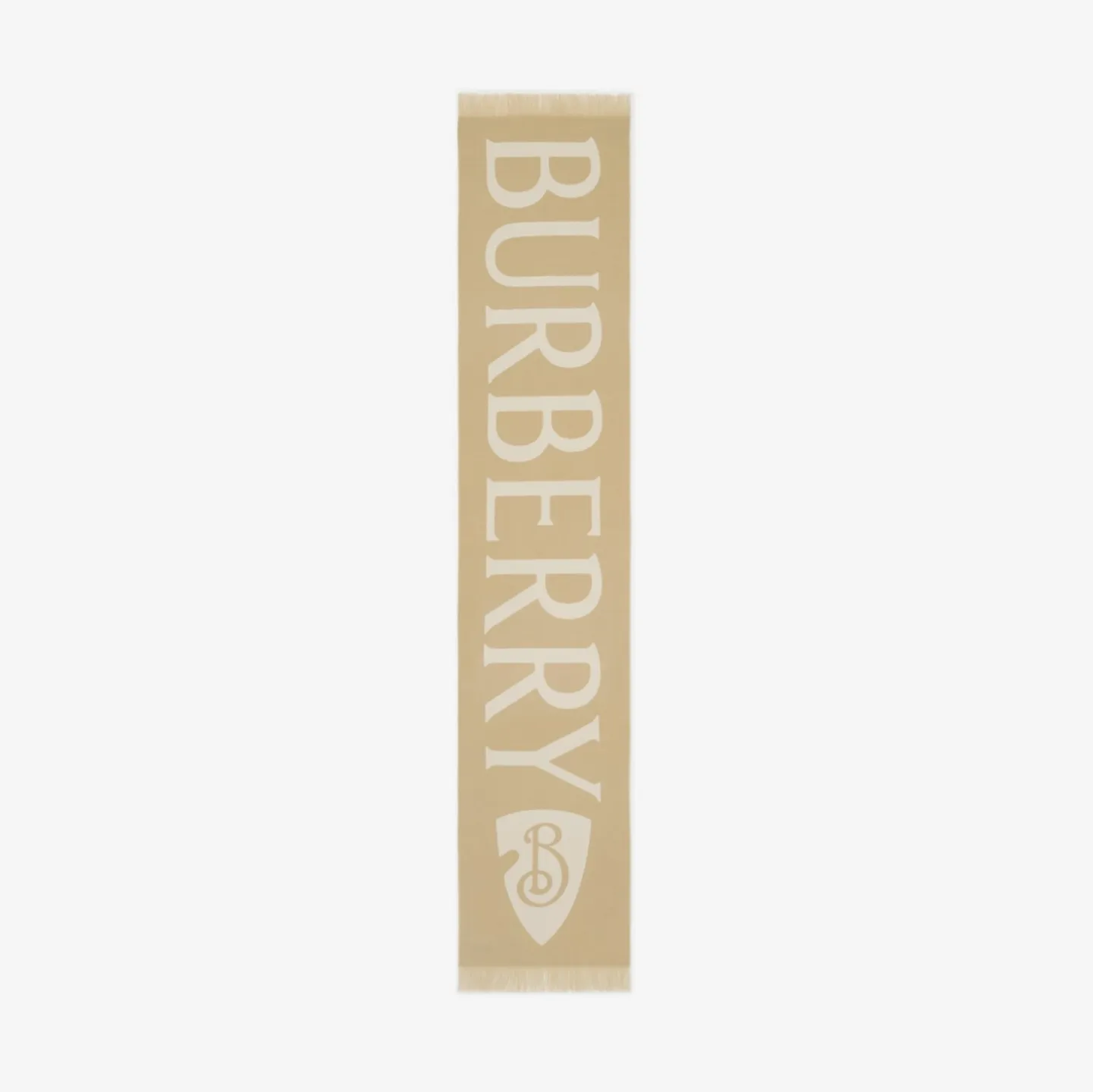 Logo Wool Scarf