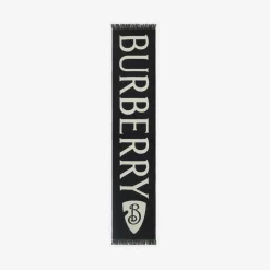 Logo Wool Scarf
