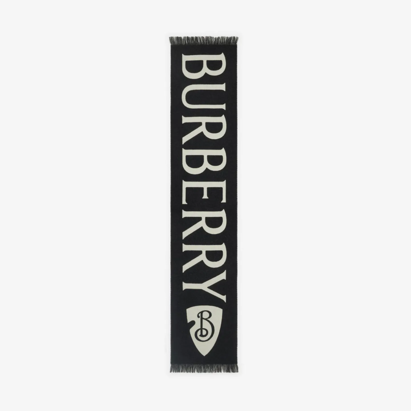Logo Wool Scarf
