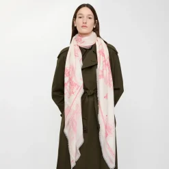 London Landmarks Wool Silk Scarf