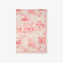 London Landmarks Wool Silk Scarf