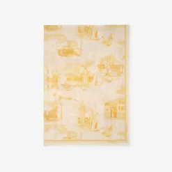 London Landmarks Wool Silk Scarf
