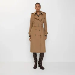Long Cashmere Kensington Trench Coat