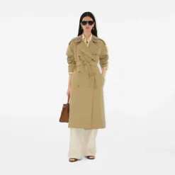 Long Check Collar Castleford Trench Coat