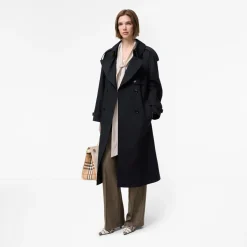 Long Gabardine Fitzrovia Trench Coat