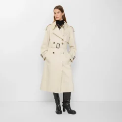 Long Gabardine Fitzrovia Trench Coat