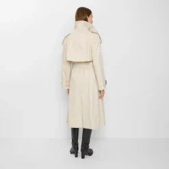 Long Gabardine Fitzrovia Trench Coat