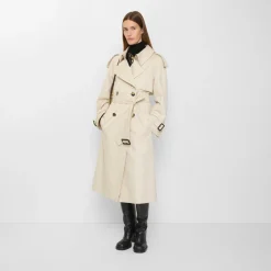 Long Gabardine Fitzrovia Trench Coat