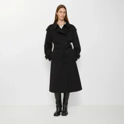 Long Gabardine Fitzrovia Trench Coat