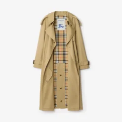 Long Gabardine Fitzrovia Trench Coat