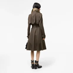 Long Gabardine Pembury Trench Coat