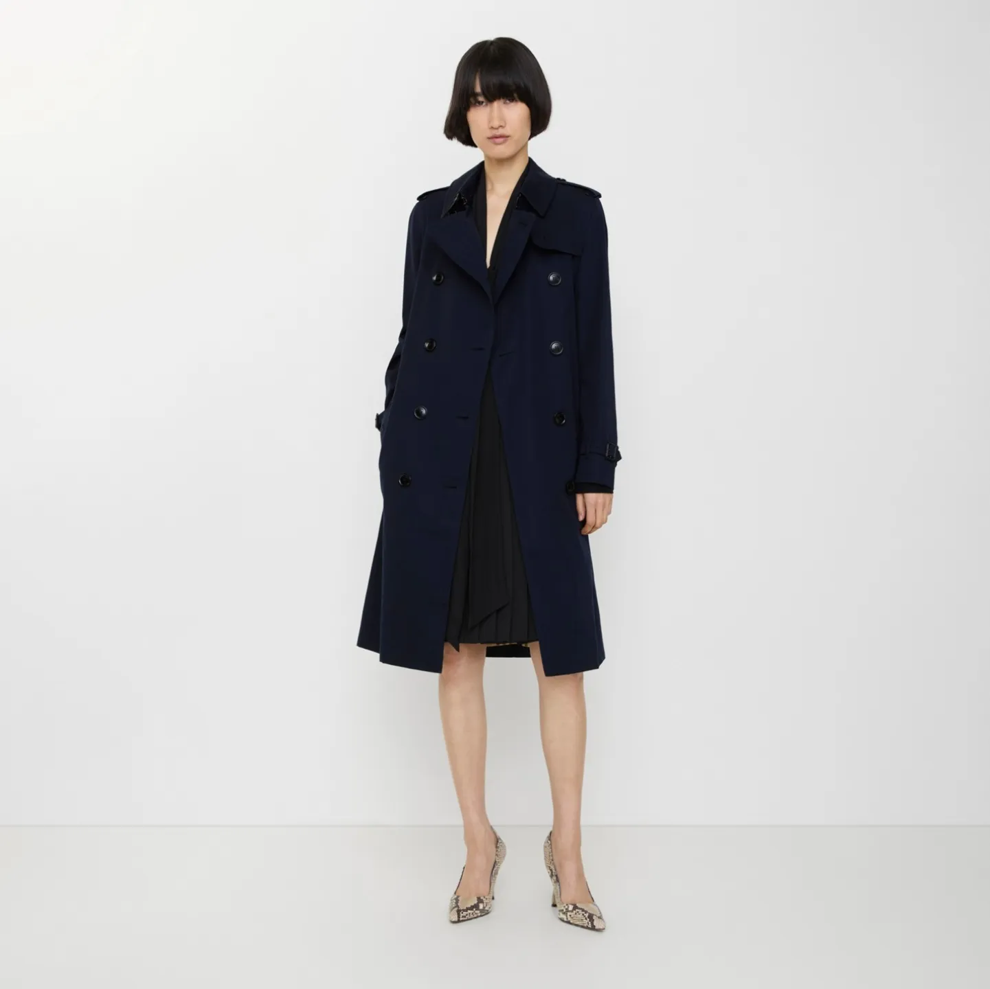 Long Kensington Heritage Trench Coat