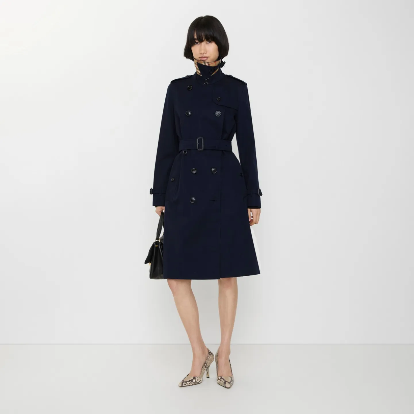 Long Kensington Heritage Trench Coat