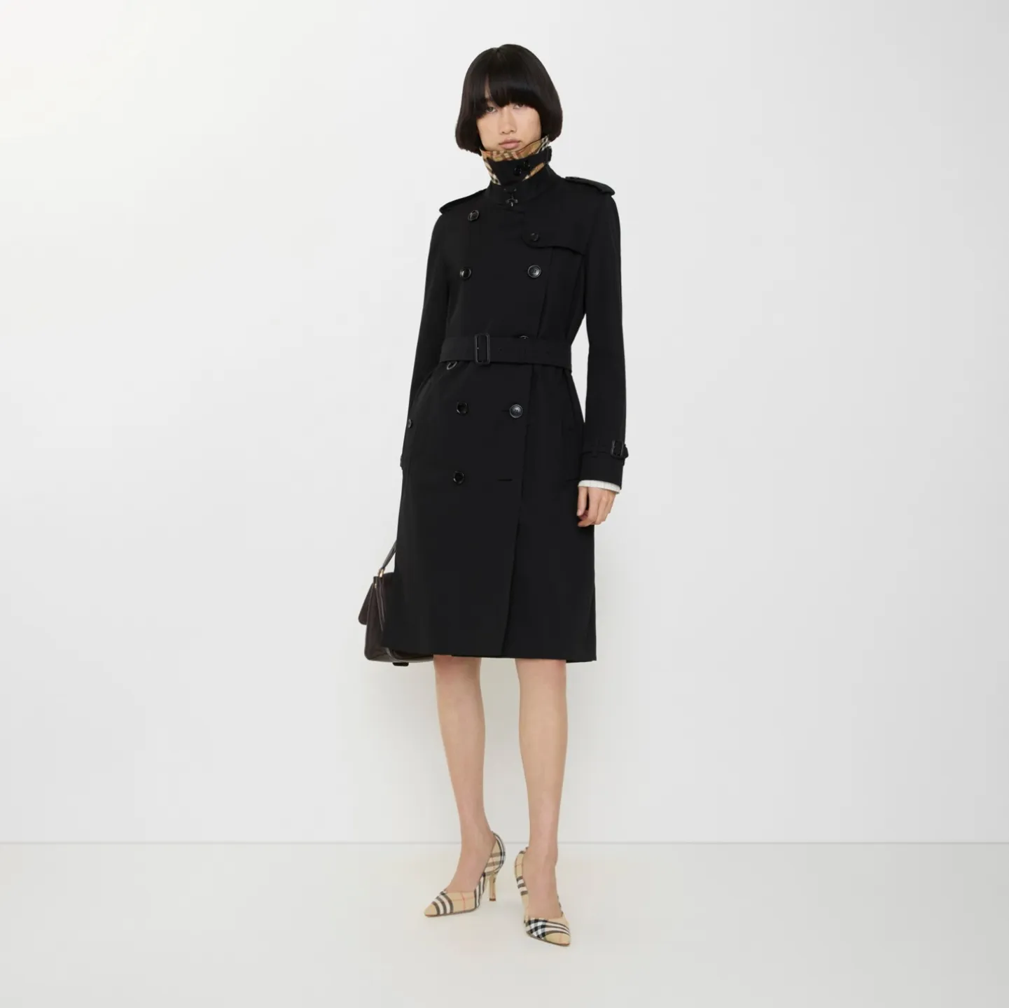 Long Kensington Heritage Trench Coat