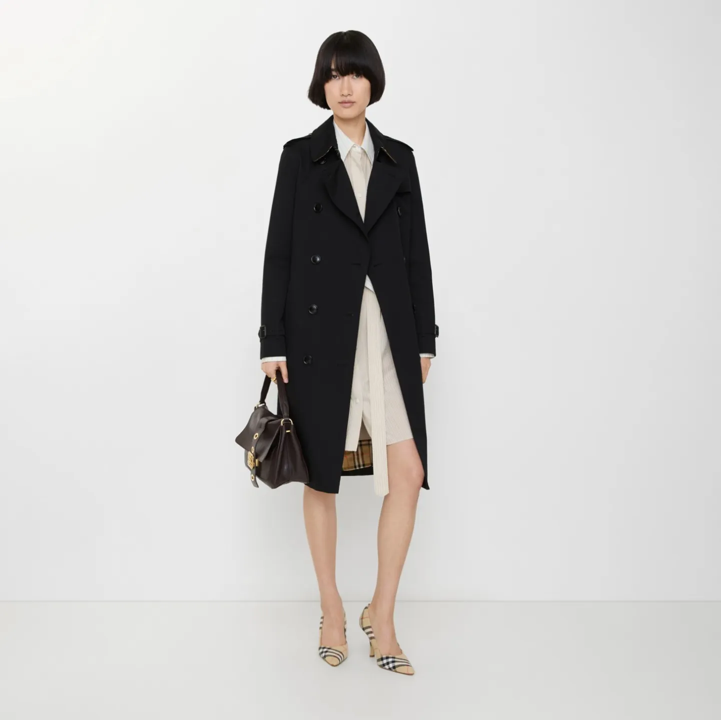 Long Kensington Heritage Trench Coat