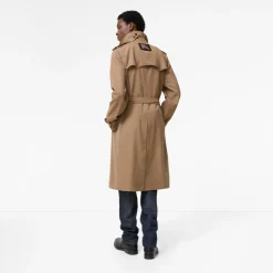 Long Silk Cotton Foxfield Trench Coat