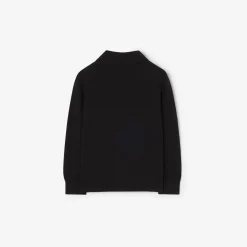 Long-sleeve Knight Cotton Polo Shirt