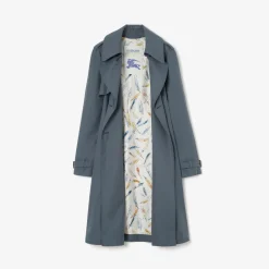 Long Tropical Gabardine Pembury Trench Coat