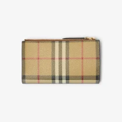 Medium Check Bifold Wallet