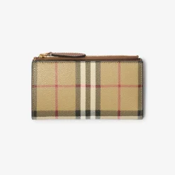 Medium Check Bifold Wallet