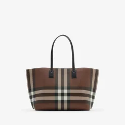 Medium Check Tote