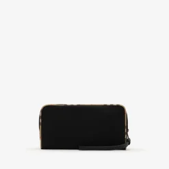 Medium Check Trim Travel Pouch