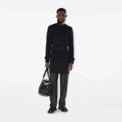 Mid-length Cashmere Hastings Trench Coat