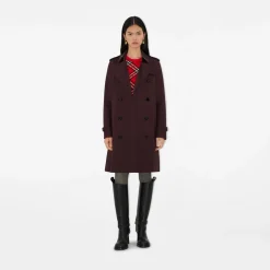 Mid-length Gabardine Kensington Trench Coat