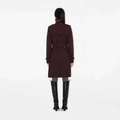 Mid-length Gabardine Kensington Trench Coat