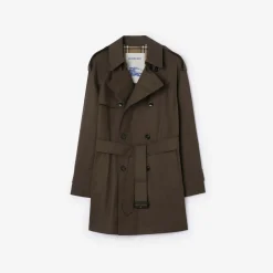 Mid-length Gabardine Leadenham Trench Coat