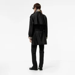 Mid-length Nylon Leadenham Trench Coat
